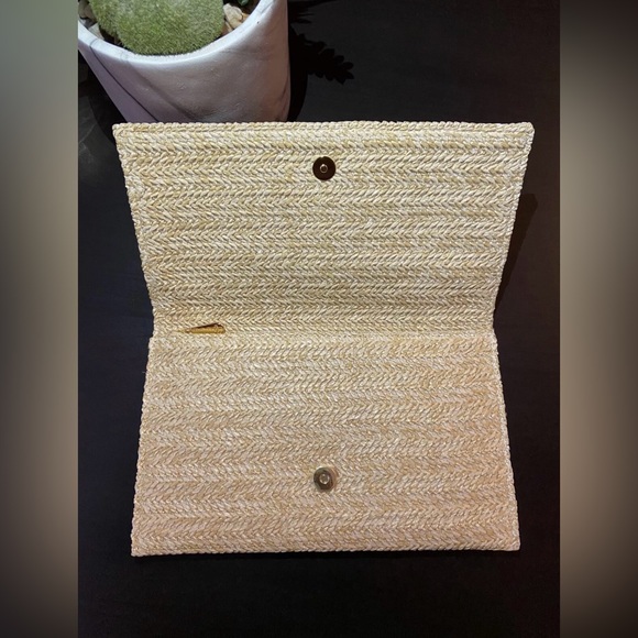 Dior Tan Woven Cosmetic Bag Luxury - Picture 5 of 9